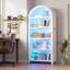 Armoire de rangement 29,5 po à 5 tablettes arquées-2007122021
