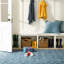 Kota Indigo Machine Printed Washable Rug-567715673