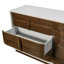 Pavira Walnut 6 - Drawer Dresser