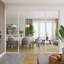 Cloisons 4 pièces en verre transparent - Portes coulissantes - Portes de placard-96886286-55388132
