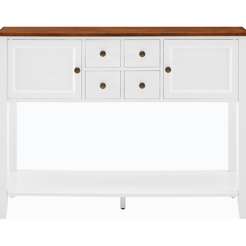 34.01'' Solid Wood Sideboard