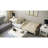 Grey Microfiber With Storage Function - X Collection Modern Living Upholstered Extra Convenient Seating