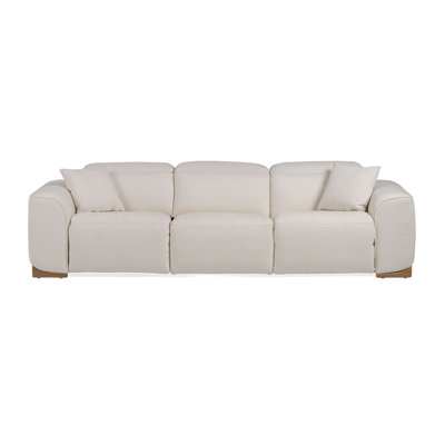 Yaleni Upholstered 116'' Power Reclining Sofa