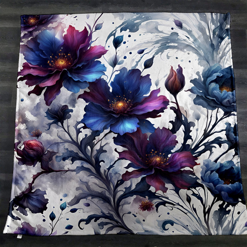 Throw Blanket, 51" W x 60" L