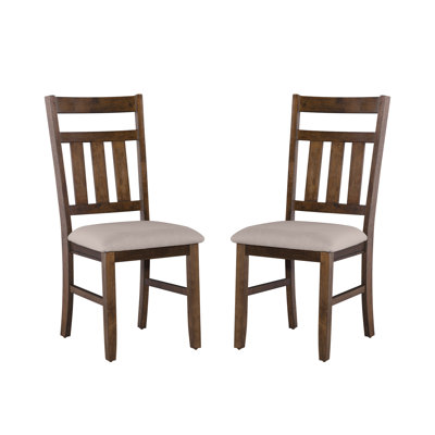 Ensemble de 2 chaises d'appoint Helbert