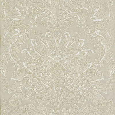 Tissu damassé Jardin Carlotta