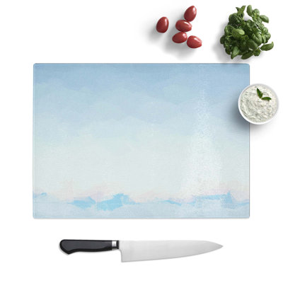 Glass Kiss of The Sun in Abstract Chopping Board