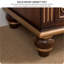 Décoration vintage rétro en bois sculpté et peint en or-2053079833