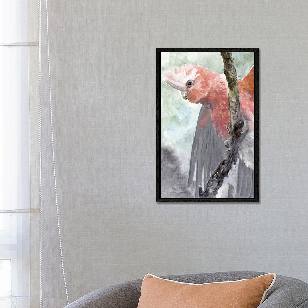 Tropic Parrot II von Stellar Design Studio - Galerie-verpackte Leinwand Giclée