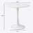 Gedin Round Living Room Dining Table-1026004612-1026004608-1026004610