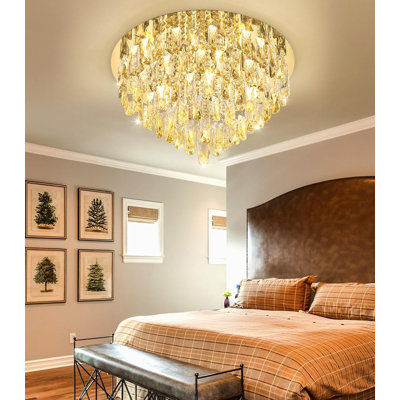 Luminaire en cristal Glam