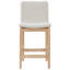 Tabouret de comptoir Daffodil Boucle-1744732963