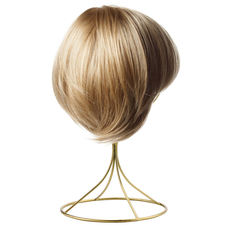 Rashmi 2 Piece Hat and Wig Display Stand Set, Brass