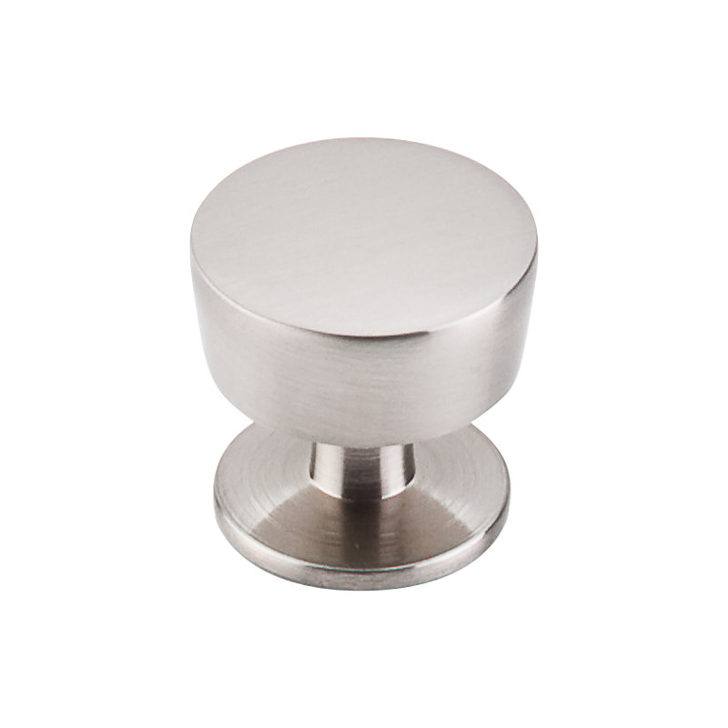 Essex 1 3/16" Diameter Round Knob, Brushed Satin Nickel