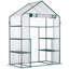 Mini ensemble de serre à porte 5 pi x 2,5 pi x 6,5 pi Outsunny