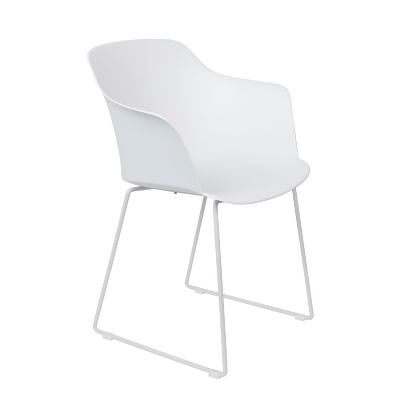 Arm Chair, White