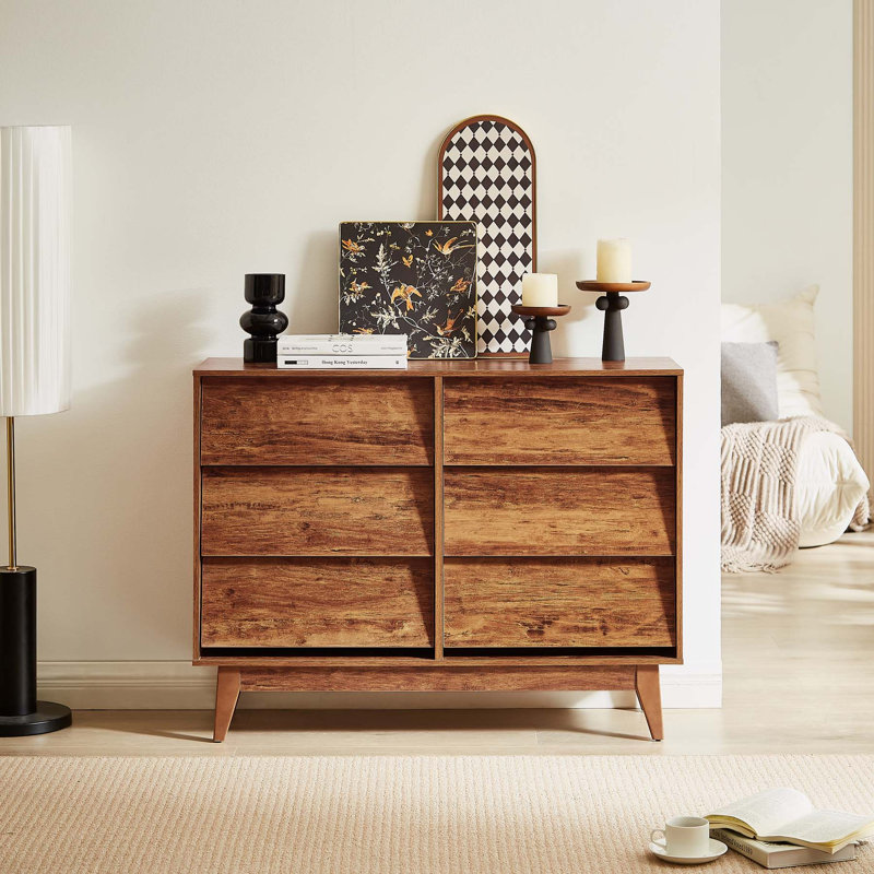 Siefert Accent Dresser, Brown, 30'' H x 47.2'' W x 13.4'' D