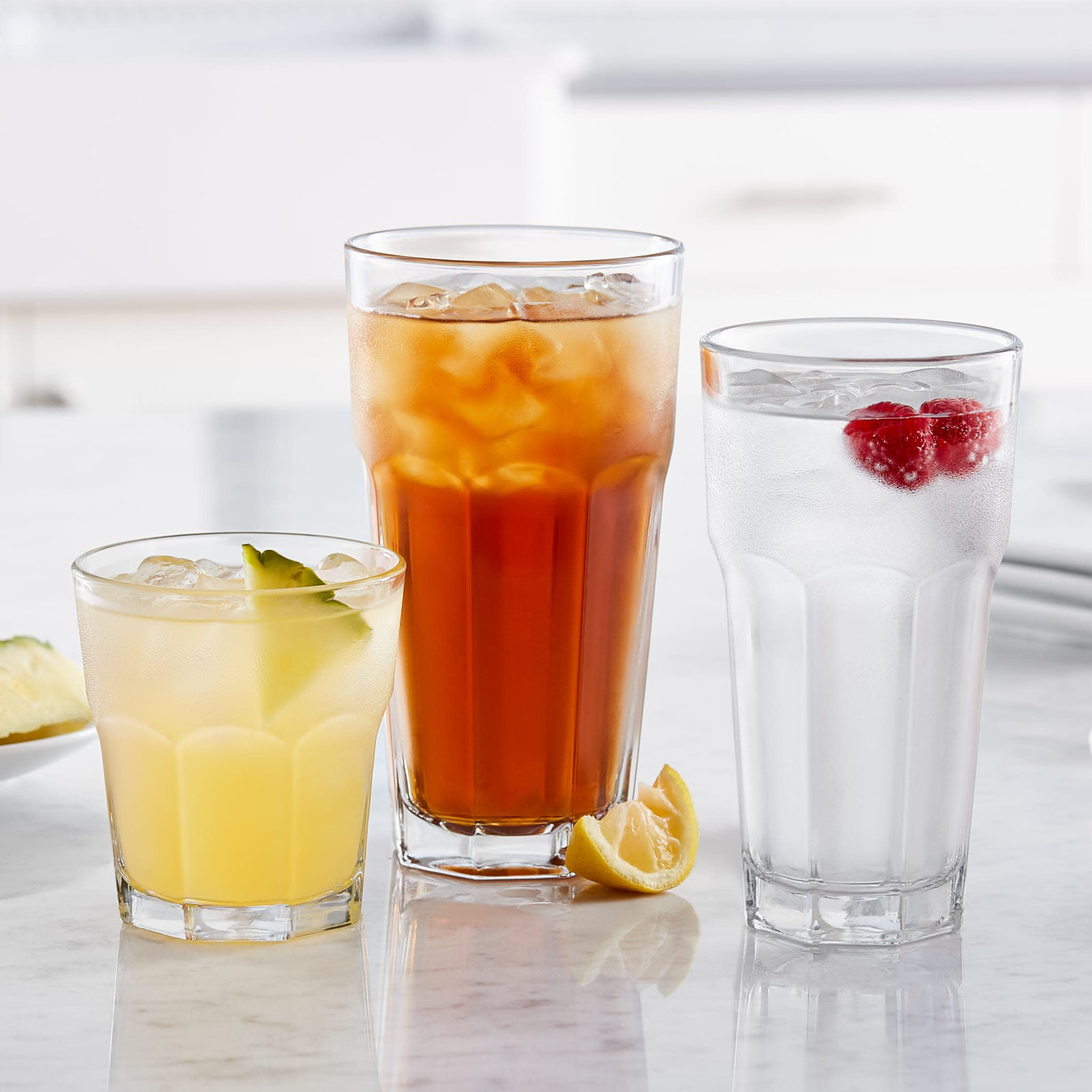 Gibraltar Ribbed Drinking Glass