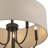 Ashani 5 Light Bronze Pendant Chandelier