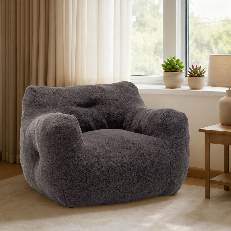 Fauteuil à billes Comfy, Gris foncé