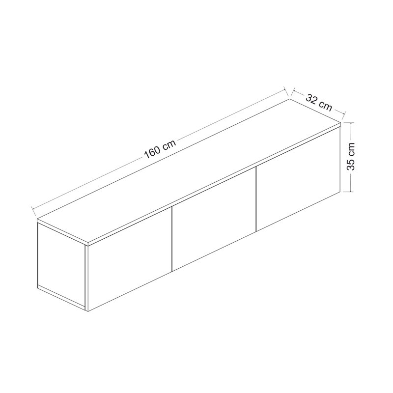 Ballarie TV Stand for TVs up to 70"