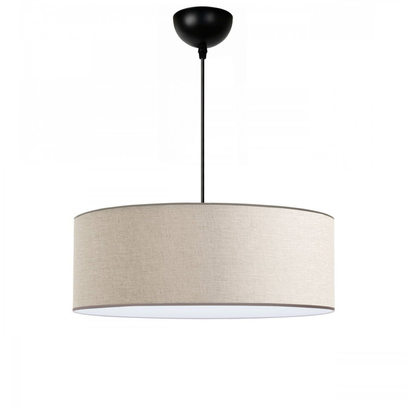 Chriselle - Light Natural LED Pendant, White