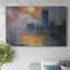 Les maisons du Parlement, coucher de soleil par Monet-Gallery, toile tendue-1966830884