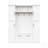 Farmhouse Elegant Hall Tree With 4 Side Cabinets, All-In-One Mudroom Furniture With Adjustable Shelves & Open Cubbies, Beadboard Entryway Bench With Coat Rack & 5 Hooks For Hallway-1296041525