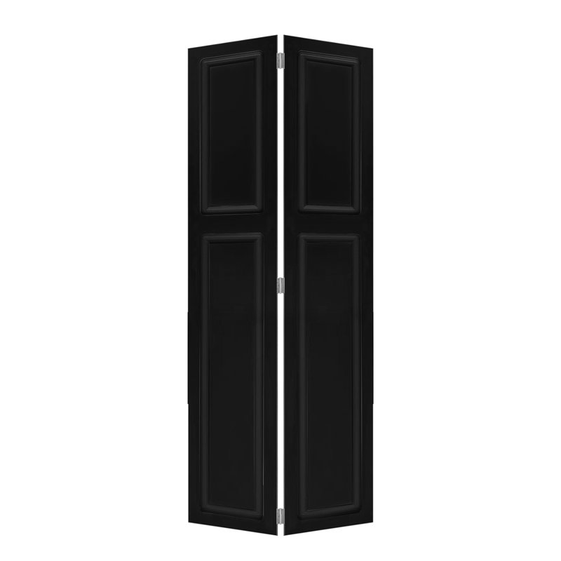 Porte de grange coulissante à 2 panneaux avec quincaillerie Modern, 38 po x 84 po, 1