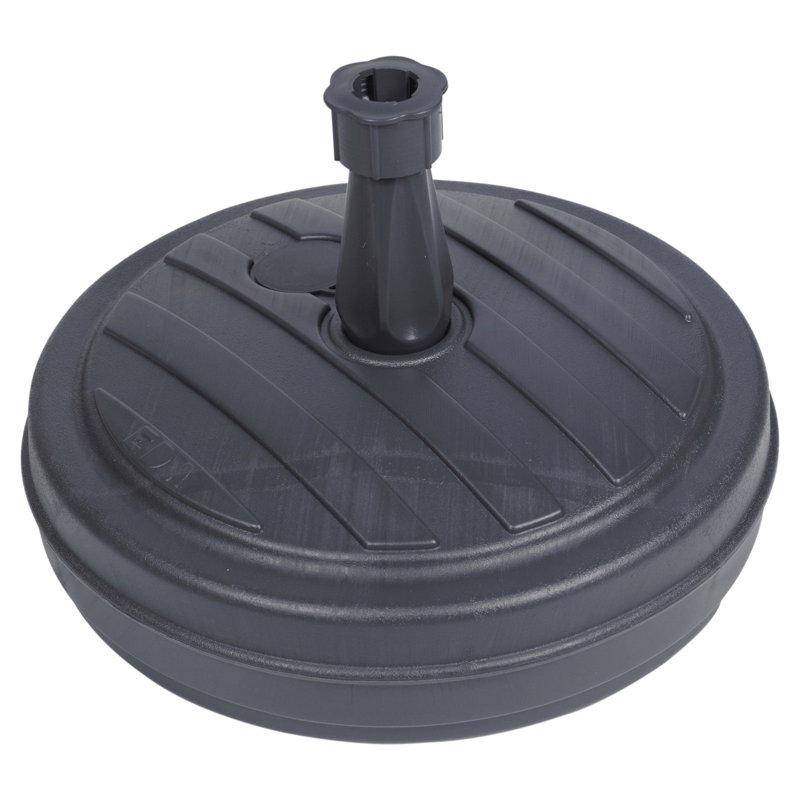 0.72kg Plastic Free Standing Umbrella Base