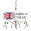 Ballycraigy 3 - Light Candle Style Chandelier