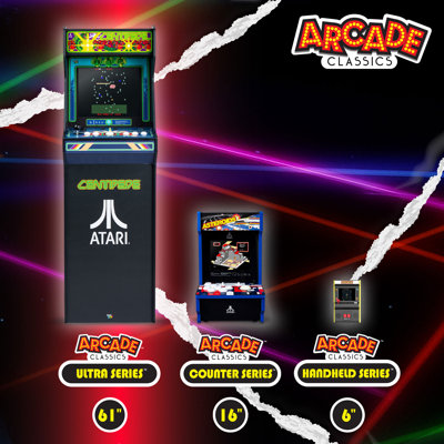 Armoire de jeu Arcade Classics Atari Ultra Series avec écran 17 po