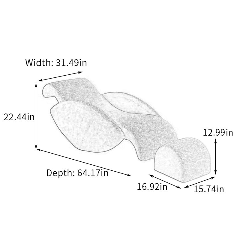 Chaise berçante ergonomique