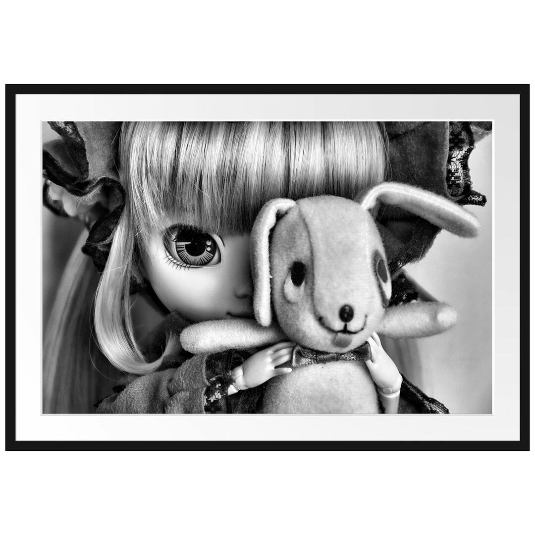 Rotkäppchen Pullip Doll Gerahmte Grafik Kunstdruck Poster