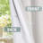 Linen 100% blackout curtains Thermal for Winter Insulated Linen Textured Grommets Heather Pattern Curtains 2 Panel Sets-904751984-904751985