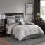 Luxury 8 Piece Jacquard Bedding Sets, Polyester Comfort, Elegant Design For Home