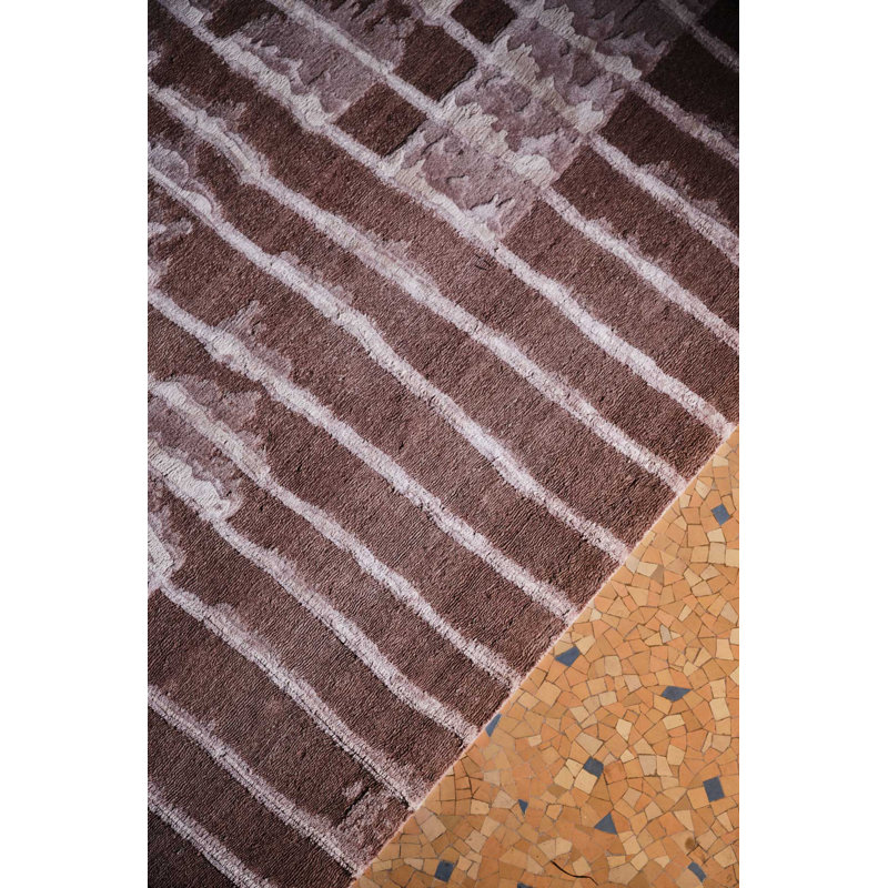 The Rug Company X Kelly Wearstler Elowen Area Rug, Rectangle 6' x 9', Peony