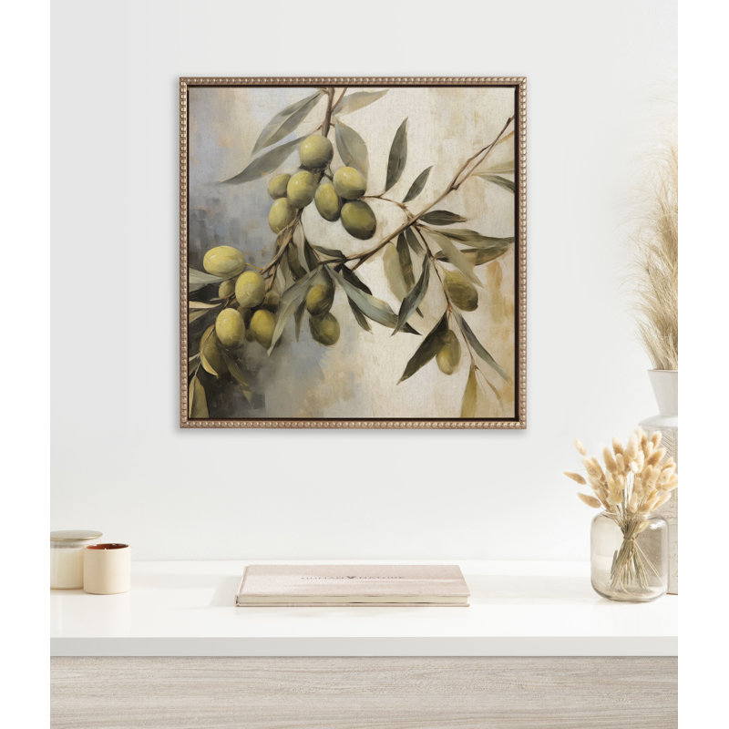 "Olive Tree" par The Creative Bunch Studio, reproduction d'art sur toile encadrée