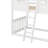 Twin Over Twin House Bunk Bed With Ladder-895721112
