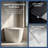 Tankless Smart Toilet with Bidet Built In - Auto Open/Close Radar Sensor, Wider Bidet Seat with Heated Seat, Warm Water Dryer & Foot Sensor, LED Display, Remote Control, 1.28 GPF