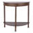 Modern Gaston 28'' Half-Round Console Table – Elegant Solid Wood with Space-Saving Design for Home-338334061