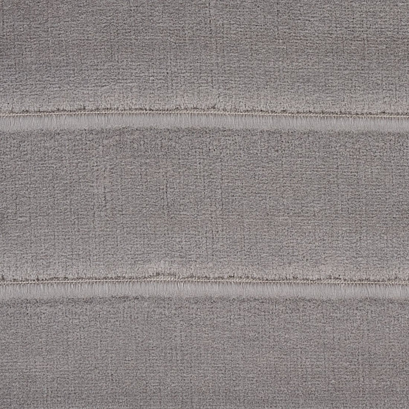 Tissu en velours cannelé Schumacher x Patterson Flynn Frederika, Loutre grise