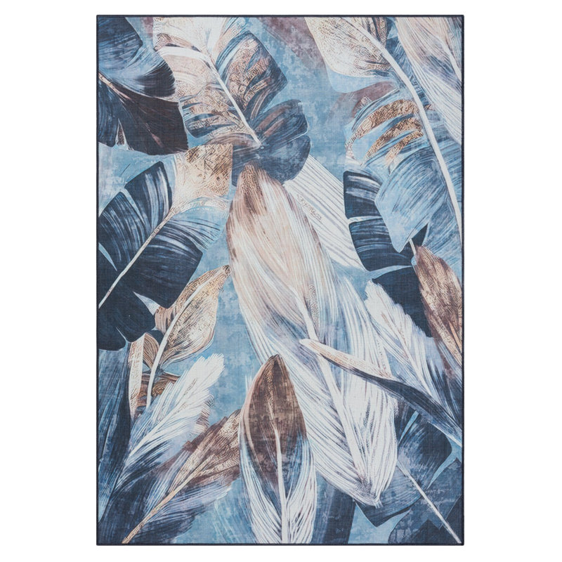 Trumpeters Rectangle 160 cm x 237 cm Abstract Indoor / Outdoor Area Rug