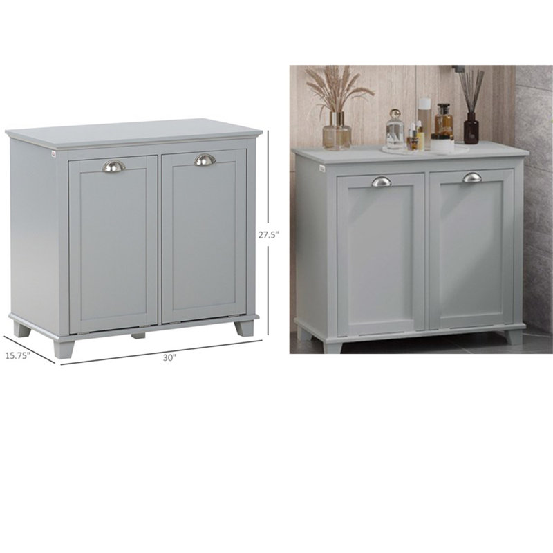 Aral Accent Cabinet, Gray