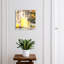 Key cabinet, Opens to the left, 30x30x5, Black, Lemons, glass, jug, southern climate, 