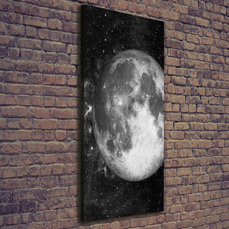 Moon - Wrapped Canvas Print