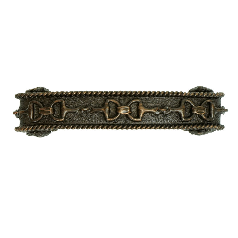 Mors Americana 3 po, centre à centre à finition bronze huilé, Bronze frotté à l'huile, 3"