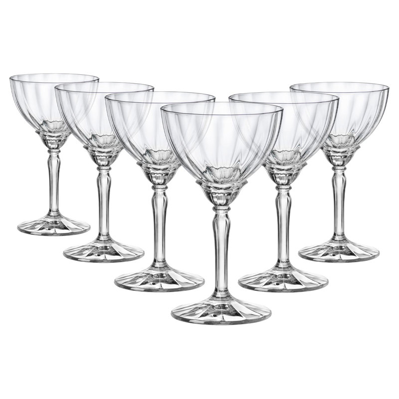 Florian Champagne Cocktail Saucers - 240ml