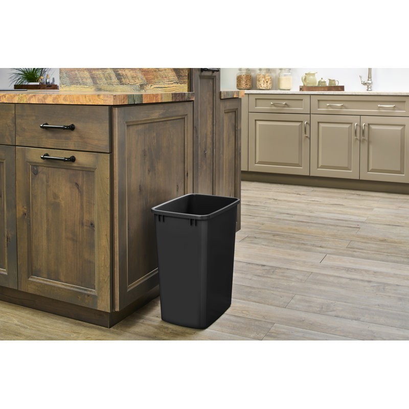 Rev-A-Shelf Poubelle (s), 8.75, Noir