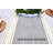 Cotton Woven Table Runner Striped Extra Long Gray Dining Table Runner, Farmhouse Style Dresser Scarf Grey 14" x 90" Long-1775796945-1763624852-1775796972